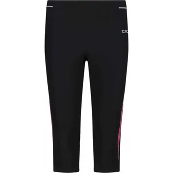Cyklistické kalhoty Dámské 3/4 cyklistické kalhoty CMP WOMAN 3/4 TIGHTS 38 Černá, Růžová