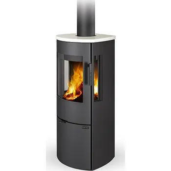 Krbová kamna ROMOTOP PARLA 3S keramika perlová 95508 - krbová kamna