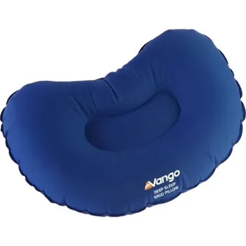 Nafukovací ergonomický polštář Vango DEEP SLEEP ERGO PILLOW UNI Modrá, Bílá