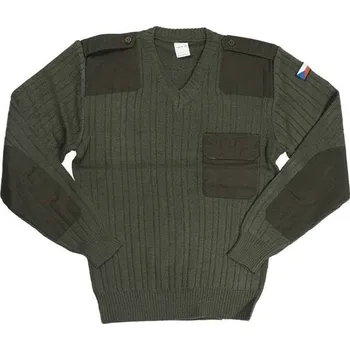 Pánské oblečení Svetr M97 olivově zelený