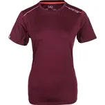 Dámské tričko Endurance Tech Elite X1 SS Tee Wine 34