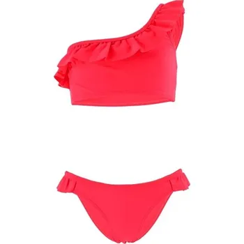 Dívčí plavky Dívčí dvoudílné plavky AQUOS KYRIA 140/146 Růžová