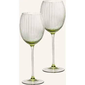 Sklenice Anna Von Lipa Sada 2 Skleniček Na Víno Lyon, olivová