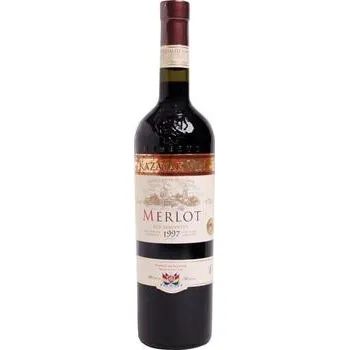 Víno Kazayak Reserva - Merlot - polosladké červené 11,0% - moldavské - 0.75L