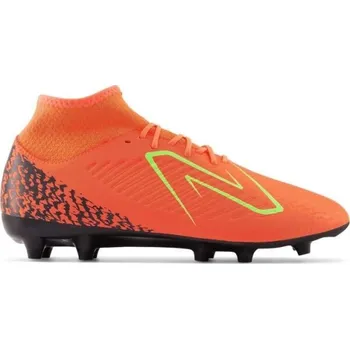 Kopačky Pánské kopačky New Balance TEKELA V4 MAGIQUE FG 10 Oranžová, Černá, Reflexní neon