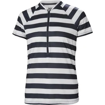 Dámské tričko Dámské triko Helly Hansen W SIREN 1/2 ZIP T-SHIRT M Tmavě modrá, Bílá