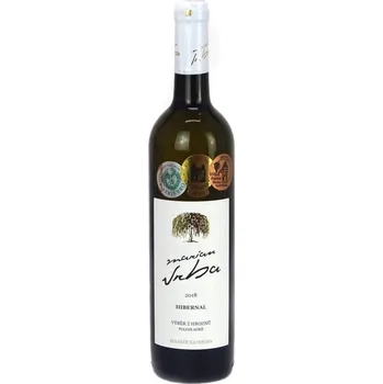 Víno Hibernal - výběr z hroznů bílé polosladké 12,0% - vinařství Vrba - 0.75 l