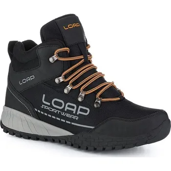 Pánská treková obuv Pánská outdoorová obuv LOAP TUBE 44 Černá, Šedá