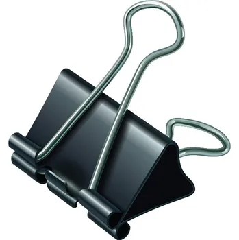 Klip binder/čierny JUNIOR, 15 mm, 483384