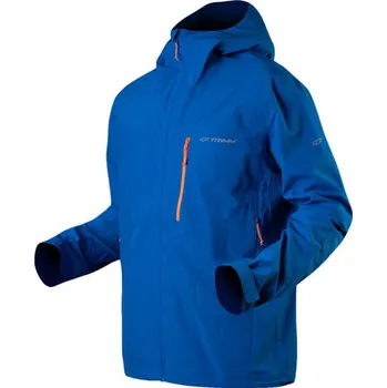 Pánská outdoorová bunda TRIMM ORADO XL Modrá, Šedá, Oranžová