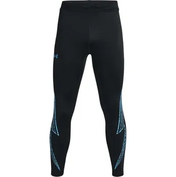 Pánské legíny Pánské běžecké legíny Under Armour FLY FAST 3.0 sm Černá, Modrá