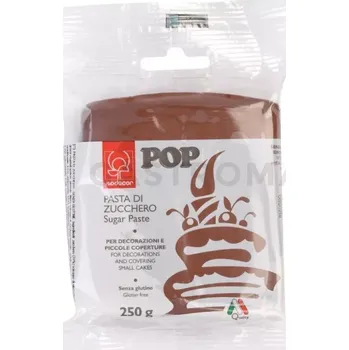 Výroba svíčky Cukrová hmota, azo-free, hnědá, 250 g | MODECOR, 25325