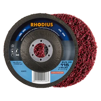 Brusný kotouč RHODIUS Čisticí rouno SVS HD 115 x 22,23 TOPline