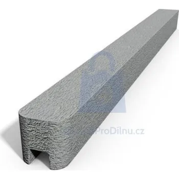 Plotový sloupek Sloupek betonový KLASIK, koncový 1500 mm, pískovec, balení 1 ks