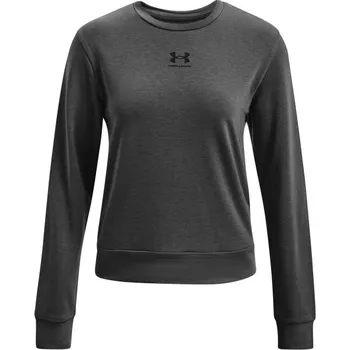 Dámská mikina Dámská mikina Under Armour RIVAL TERRY md Tmavě šedá, Černá