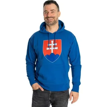 Pánská mikina Pánská mikina Kappa LOGO NATHAN SK M Modrá, Červená, Bílá