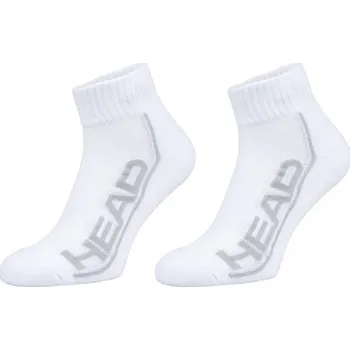 Sportovní ponožky Head PERFORMANCE QUARTER 2P 35/38 Bílá, Šedá