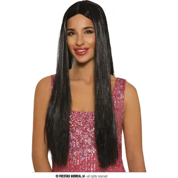 Karnevalový kostým Guirca Paruka dlouhá černá