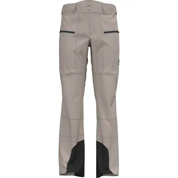 Pánské kalhoty Pánské hardshellové kalhoty Odlo X-ALP 3L 58 Béžová, Černá