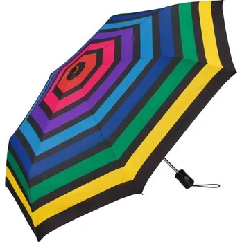 Deštník Dámský automatický deštník HAPPY RAIN MULTICOLOR UNI Mix