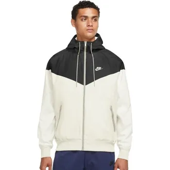 Pánská větrovka Pánská bunda Nike WINDRUNNER XL Béžová, Černá