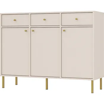 Komoda Prostorná komoda se zásuvkami Tokio - béžová