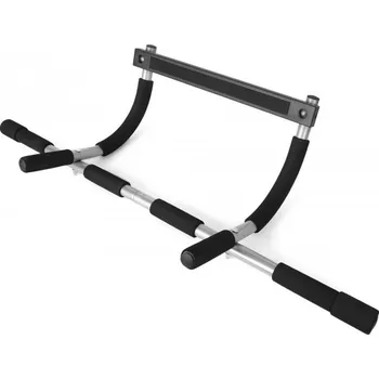 Závěsná dveřní hrazda Fitforce MULTI BAR UNI Stříbrná, Černá