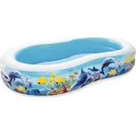Nafukovací bazén Bestway FISH AND FRIENDS FAMILY POOL UNI Bílá, Modrá, Mix