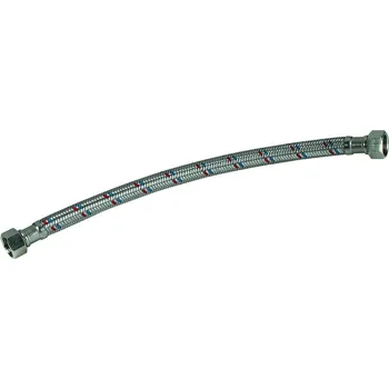 flexi hadice Novaservis Nerezová hadička M 1/2" x M 3/8" 120 cm