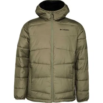 Pánská zimní bunda Columbia FIVEMILE BUTTE HOODED JACKET XXL Khaki, Černá