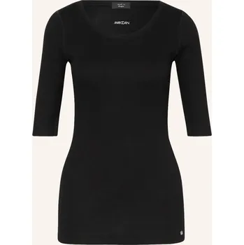 Dámské tričko Marc Cain Dámské Jemně Žebrované Tričko, 900 schwarz, 46