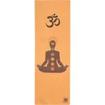 Jogamatka SHARP SHAPE CORK YOGA MAT ASANA UNI Oranžová, Hnědá, Černá