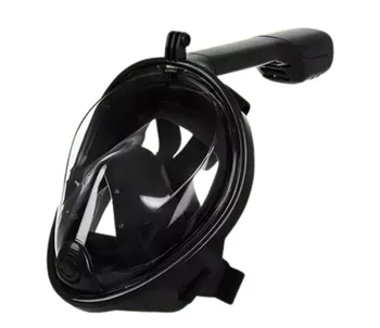 Potápěčská maska Trizand 23462 celoobličejová šnorchlovací maska černá L/XL