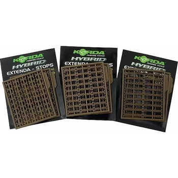 Rybářské oblečení Korda zarážky Hybrid Extenda Stops Clear Large