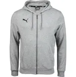 Pánská tréninková mikina Puma TEAMGOAL 23 CASUALS HOODIE XS Šedá, Černá