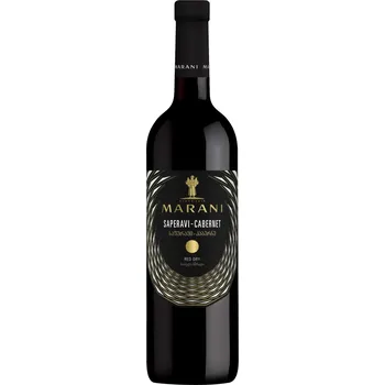 Víno Červené suché víno Saperavi-Cabernet 0,75l Marani