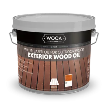 Olej na dřevo WOCA - Exteriérový olej - Merbau 2,5 L