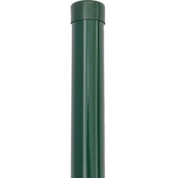 Plotový sloupek Plotový sloupek pozink/PVC 48 x 2300 mm tmavě zelený