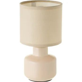 Čtecí lampička Béžová keramická stolní lampa s textilním stínidlem (výška 22 cm) – Casa Selección ID_1592922