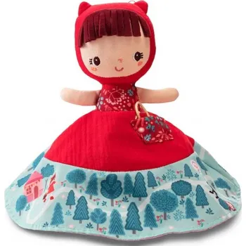 plyšák Lilliputiens | Červená Karkulka - oboustranná pohádková panenka