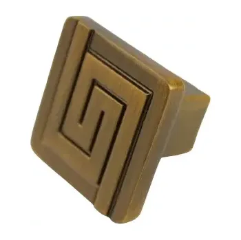 Šuplíkové, dveřní madlo čínský neo styl 8053 knop bronz (MD53K)