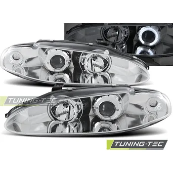 Přední světlomet MITSUBISHI ECLIPSE 06.95-96 ANGEL EYES CHROMOVANÉ