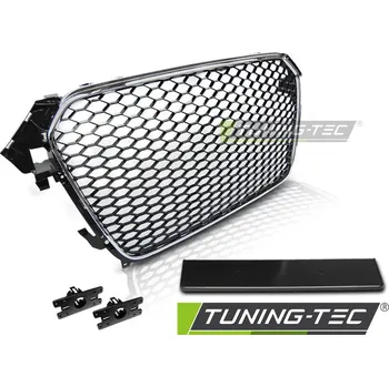 Karosérie MŘÍŽKA SPORT CHROME BLACK pro AUDI A4 (B8) 11.11-15