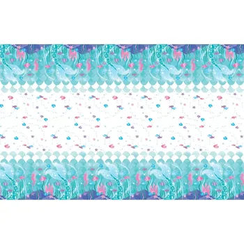 Jednorázový ubrus Plastový ubrus - Mořská víla