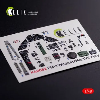 Plastikový model 1/48 FM-1 Wildcat/Martlet Mk.V interior 3D decals