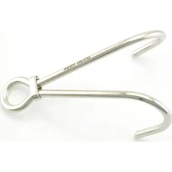 Potápěčské vybavení JTLine Reefhák dvojitý 30 cm JTLine, nerezový JTL-6306H