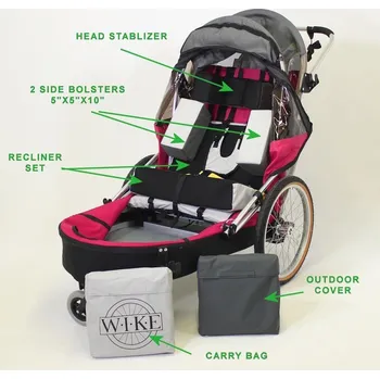 vozík za kolo SEDOVÁ ORTÉZA PRO VOZÍKY WIKE SPECIAL NEEDS