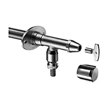 Stavebniny Schell Ventil 1/2" venkovní nezámrzný Polar II Set Comfort, zkracovatelný, chrom 039970399