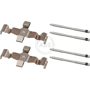 Přislušenství brzdového systému Sada příslušenství, obložení kotoučové brzdy, , 8R0615145, 8R0615269, 8R0698269A, A.B.S., 1922Q