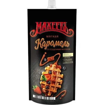 Topping jemná karamel Maheev 300g